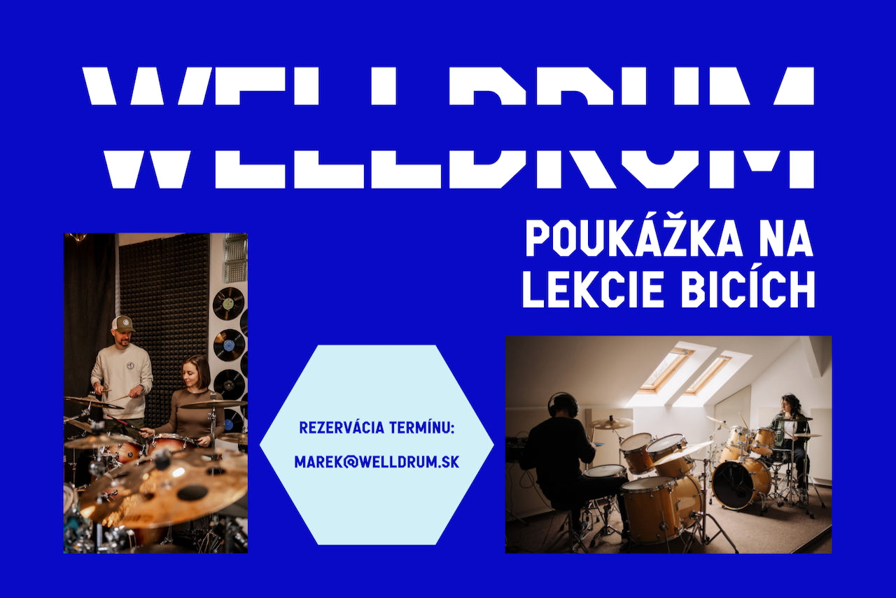 Poukážka na lekcie bicích