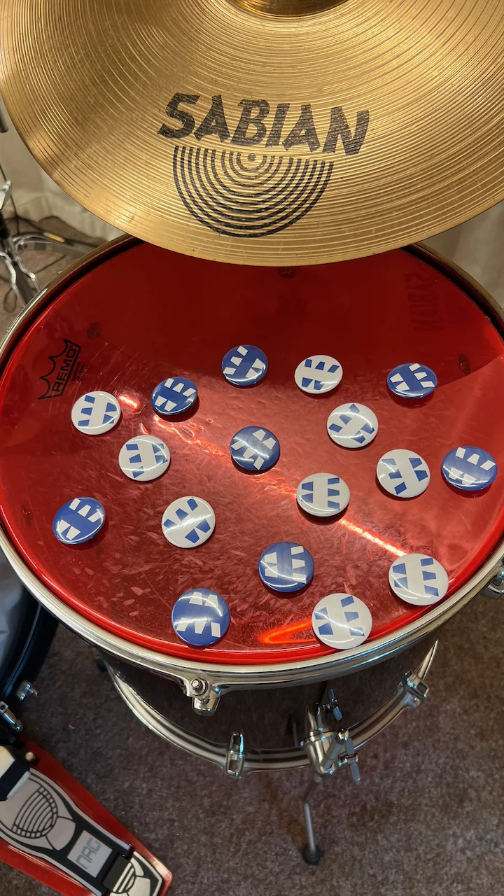 Odznačik WELLDRUM — fotografia 1