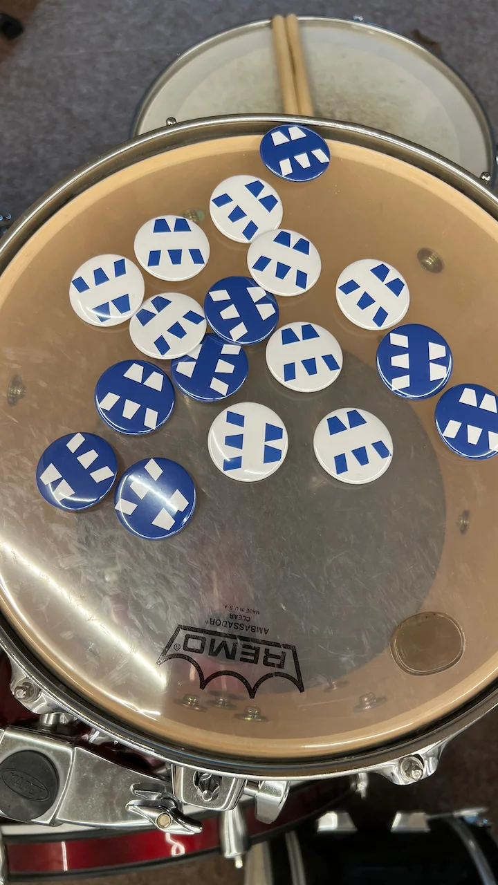 Zobraziť fotografiu 5 produktu Odznačik WELLDRUM