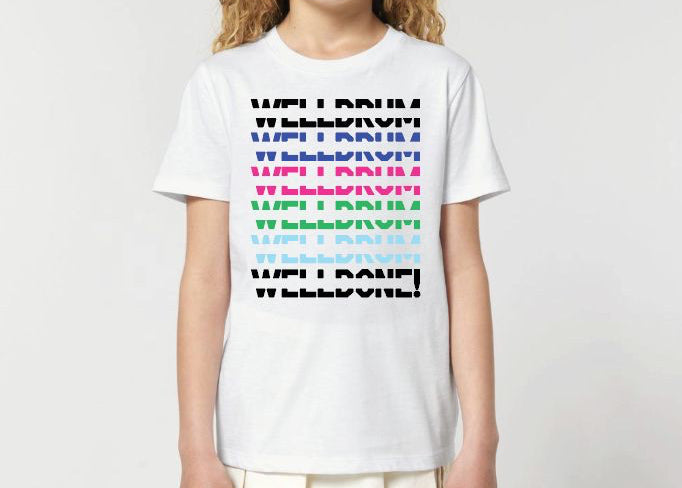 Detské unisex tričko WELLDRUM WELL DONE