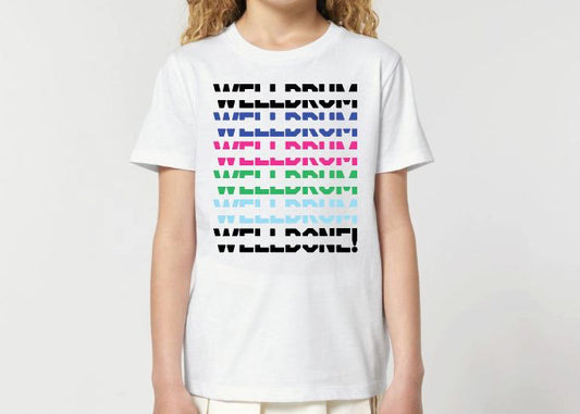 Detské unisex tričko WELLDRUM WELL DONE