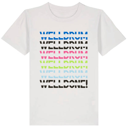 Detské unisex tričko WELLDRUM WELL DONE